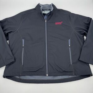 Page & Tuttle STI Subaru‎ Full Zip Jacket Mens 2XL Black Fleece Lined